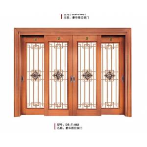 Push-pull copper door