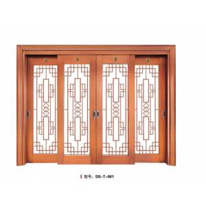 Push-pull copper door