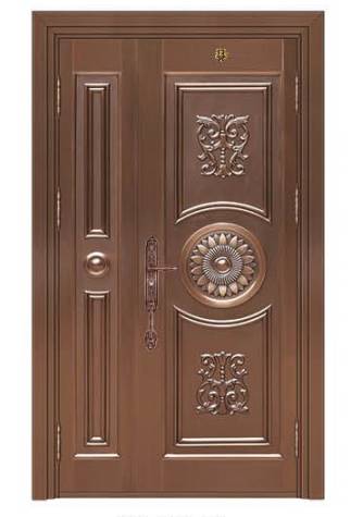 Luxury mother bronze door