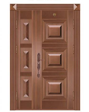 Luxury mother bronze door