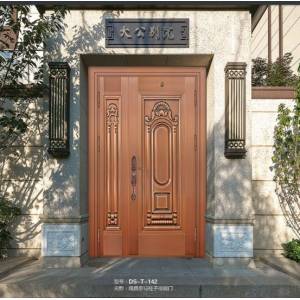 Luxury mother bronze door