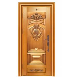 Steel copper door