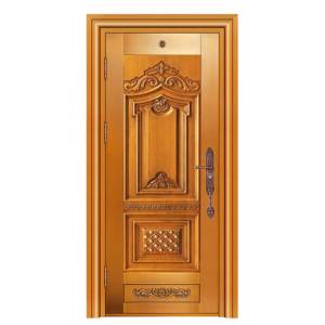 Steel copper door