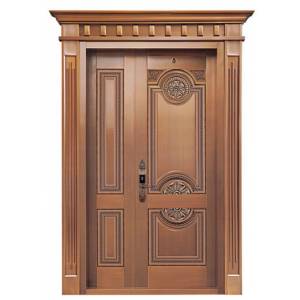 Steel copper door