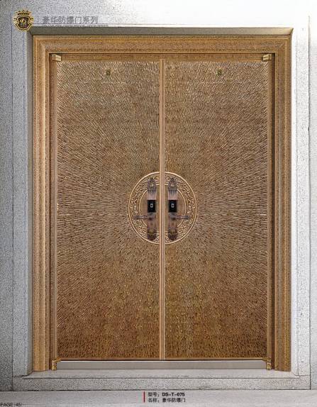 Explosion-proof door