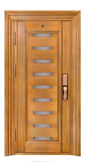 Korean color matching door