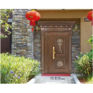 Luxury mother bronze door