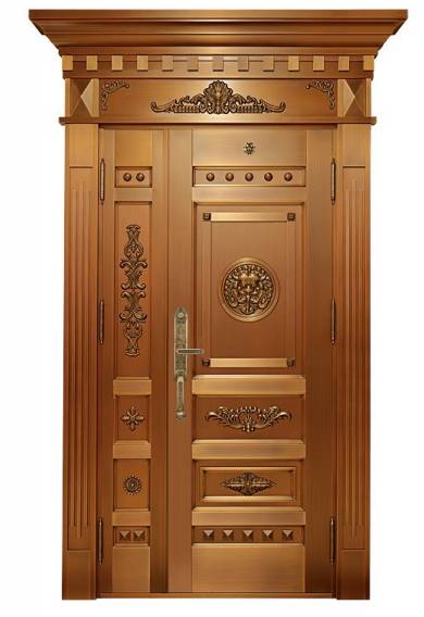 Luxury mother bronze door