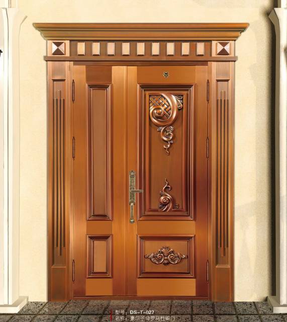 Luxury mother bronze door