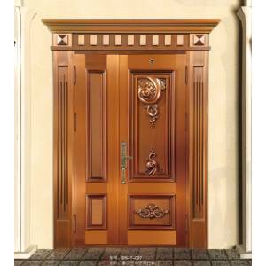 Luxury mother bronze door