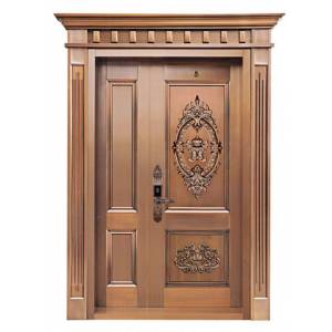 Luxury mother bronze door