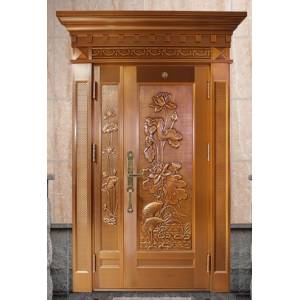 Luxury mother bronze door