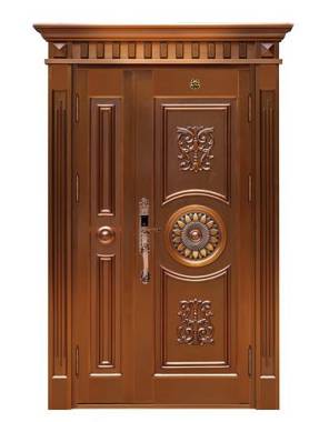Luxury mother bronze door