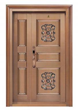 Luxury mother bronze door