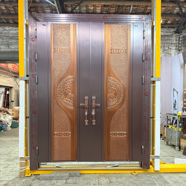 雙層銅門