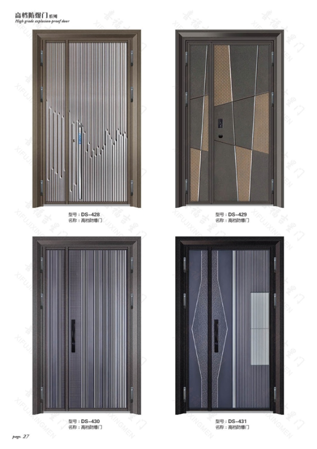 高檔防爆門