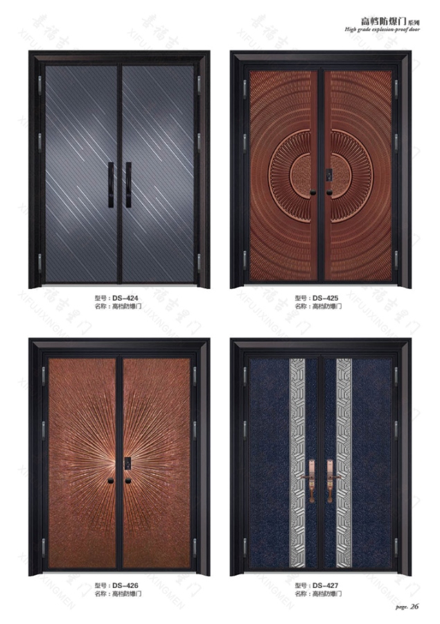 高檔防爆門