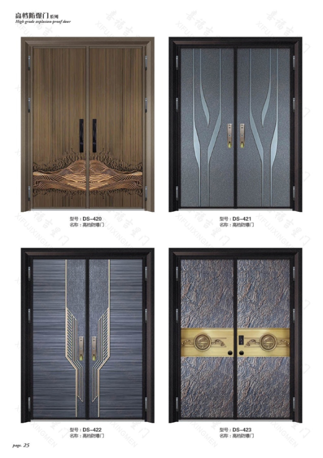 高檔防爆門
