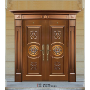 豪華雙開銅門